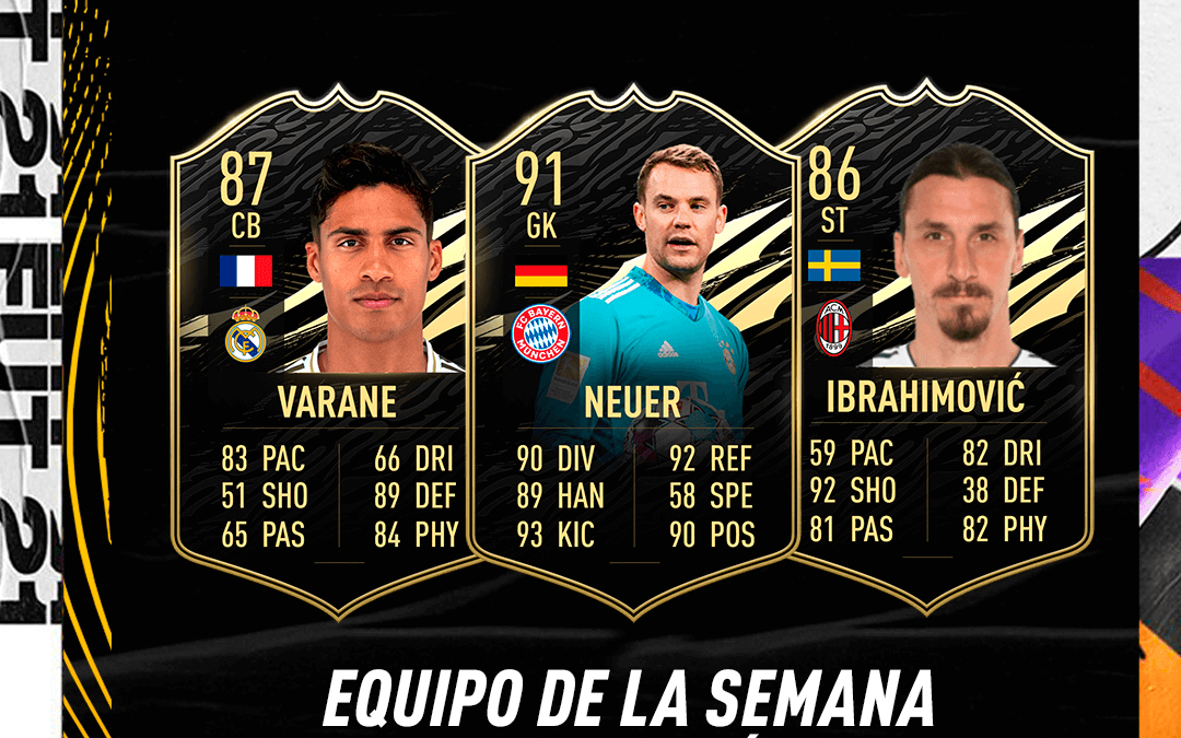 FIFA 21. Predicción del Equipo de la Semana #20