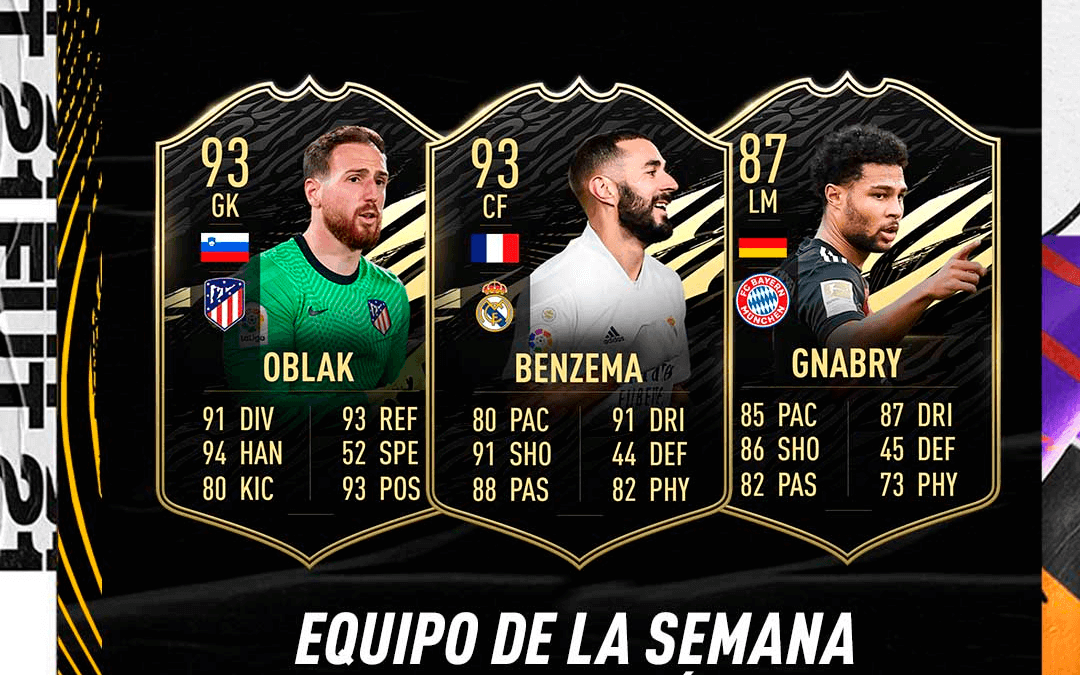 FIFA 21. Predicción del Equipo de la Semana #26