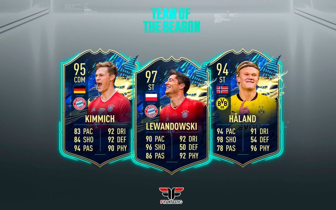 FIFA 21. Predicción del TOTS de la Bundesliga