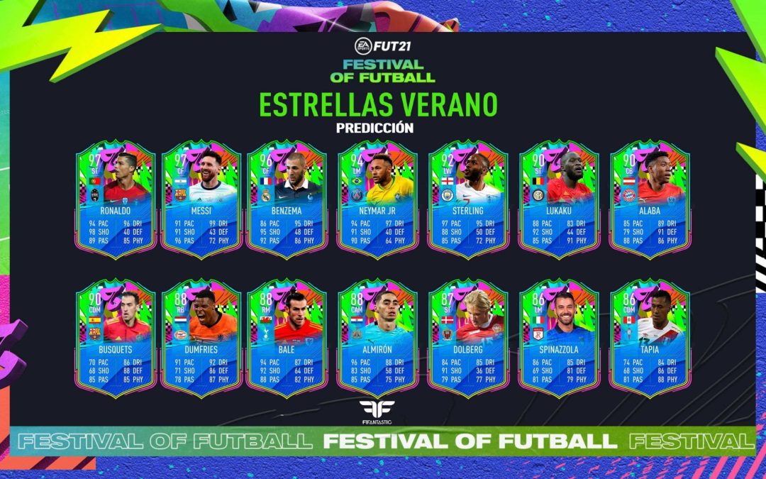 FIFA 21. Predicción del equipo Estrellas del Verano
