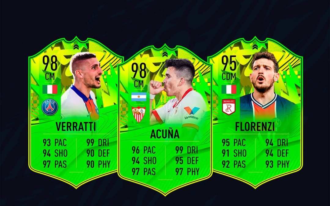 Los futbolistas con más Stats in Game de FIFA 21