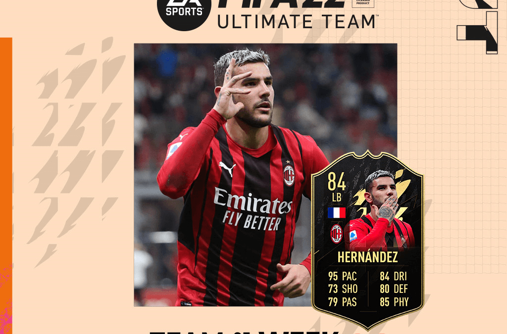 FIFA 22. Predicción del Team of the Week #02