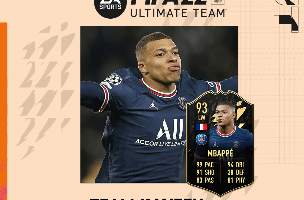 FIFA 22. Predicción del Team of the Week #13