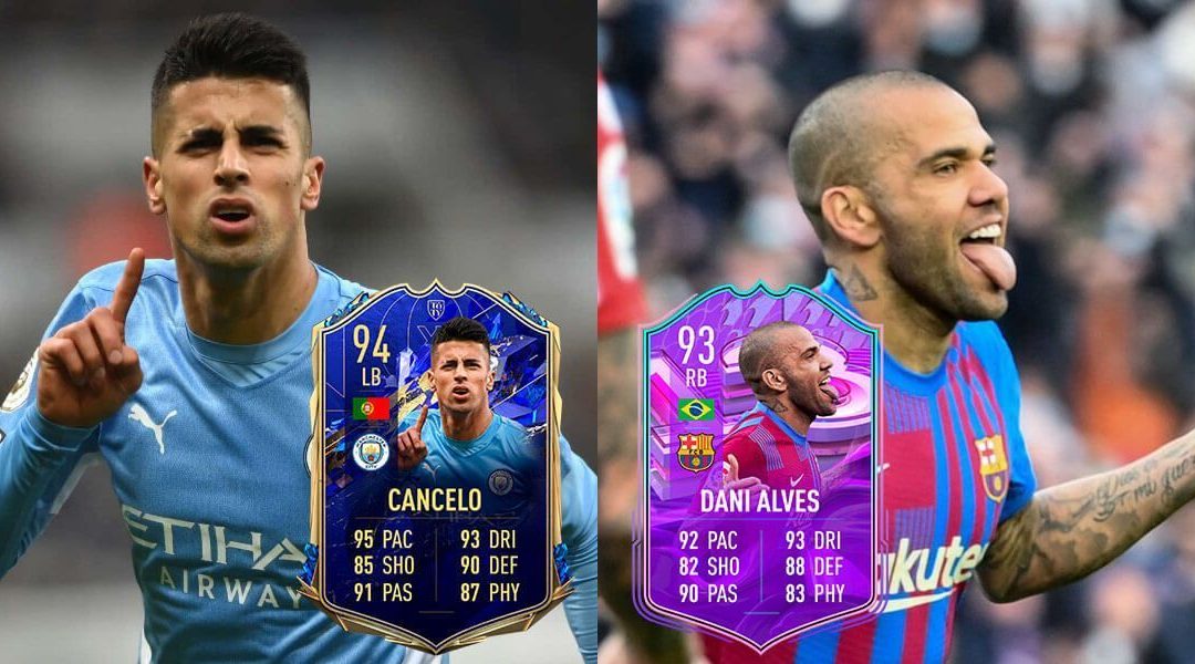 FIFA 22. ¿Funcionan Dani Alves y Joao Cancelo como MCs?