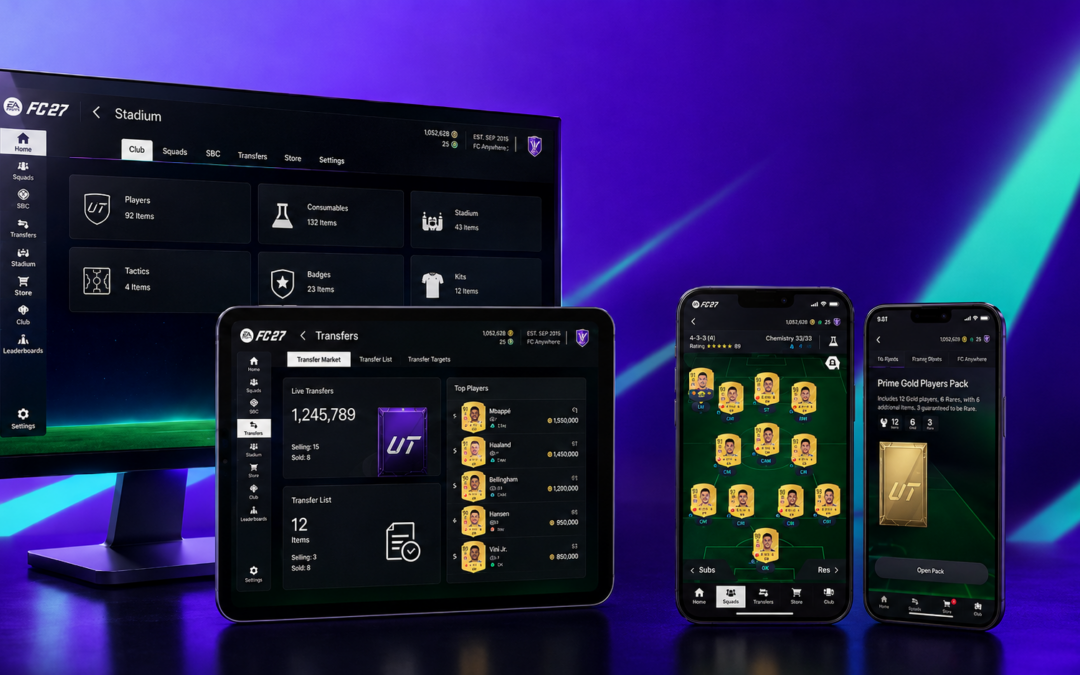 Cuándo salen la Web App y Companion de FC 27 Ultimate Team