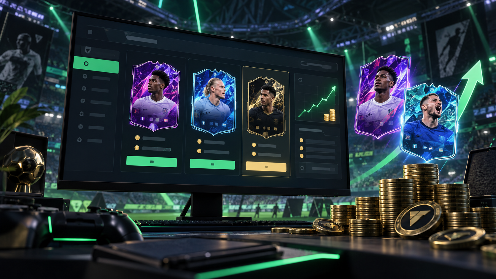 flips cartas de evento FC 27, ganar monedas FC 27 Ultimate Team, tradeo FC 27, cómo tradear en FC 27, cartas de evento FC 27, comprar y vender cartas FC 27, métodos de tradeo FC 27