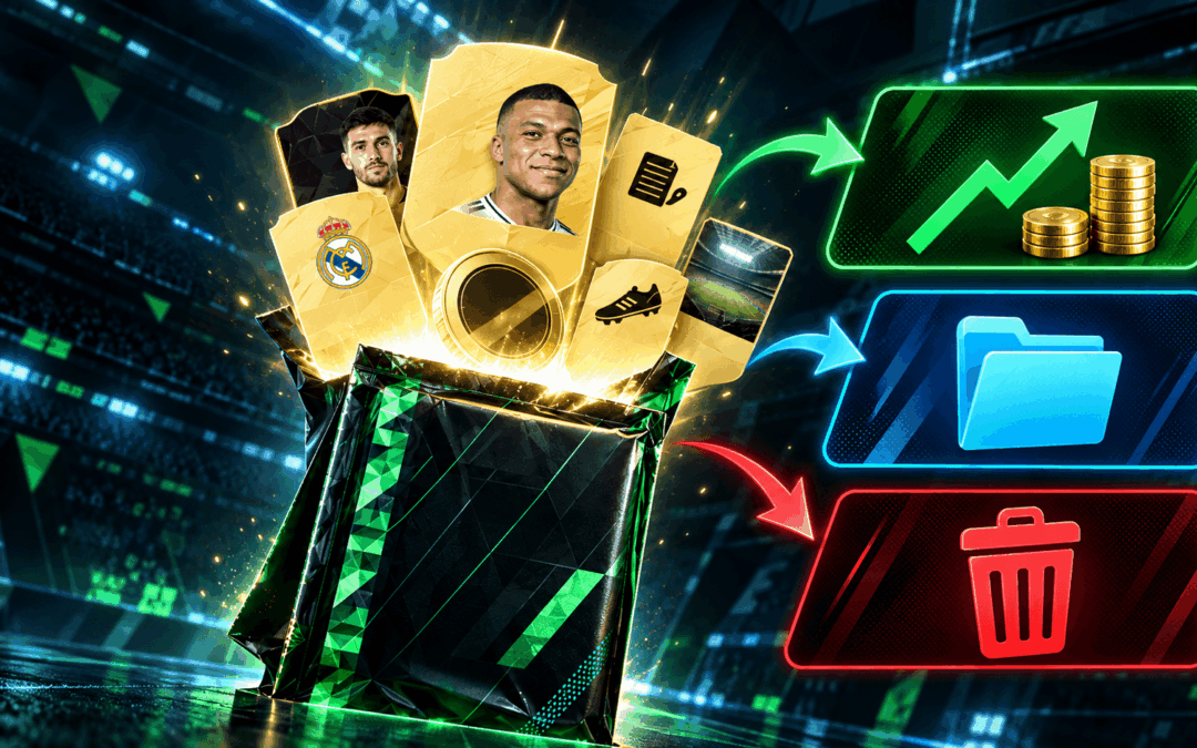 Protegido: Qué hacer con los primeros sobres de FC 27 Ultimate Team: Vender, guardar o descartar
