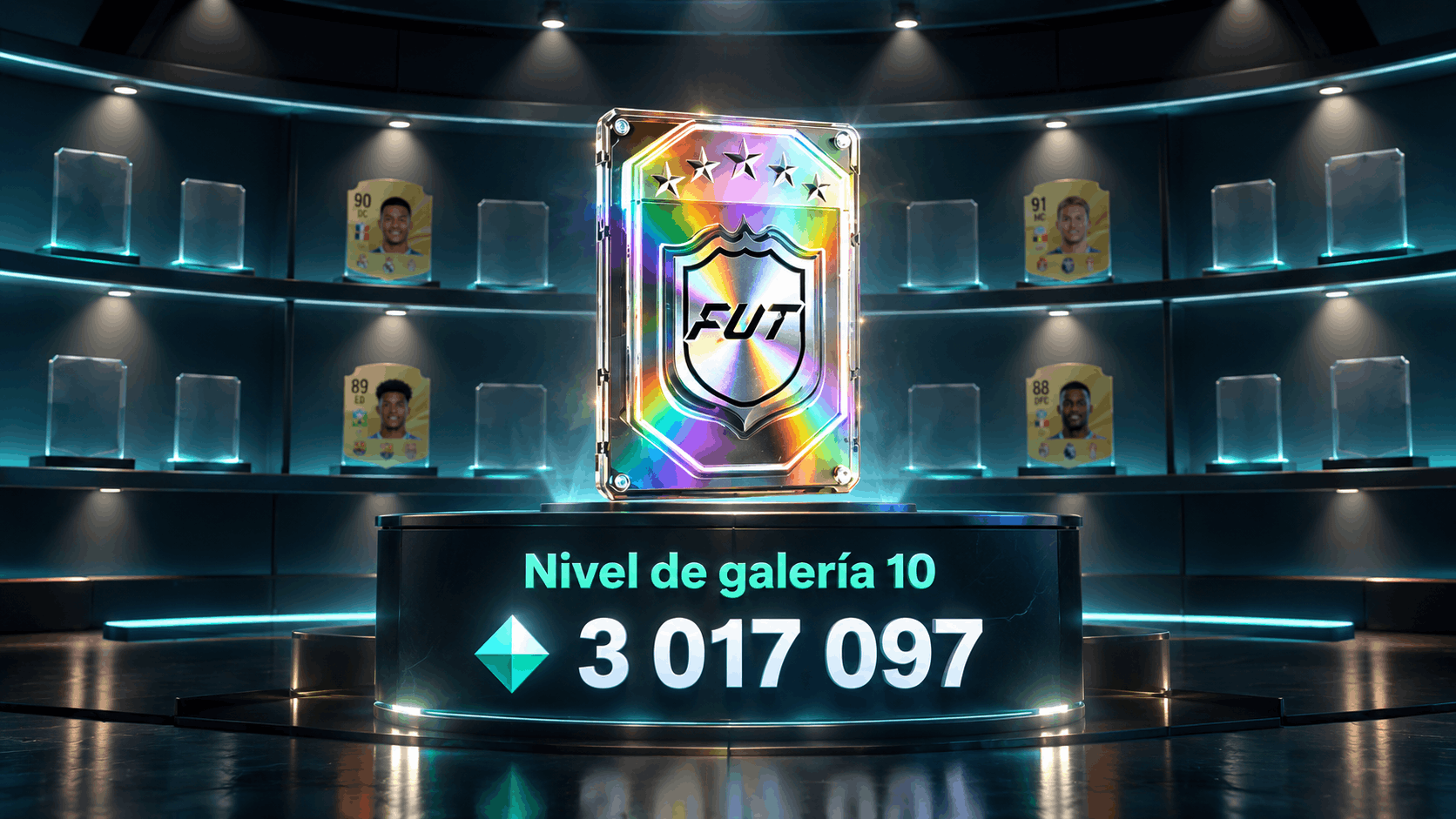 nivel 10 Galería FC 27, Galería FC 27 Ultimate Team, cómo subir de nivel en la Galería FC 27, mejores conjuntos Galería FC 27, Gallery Level 10 FC 27