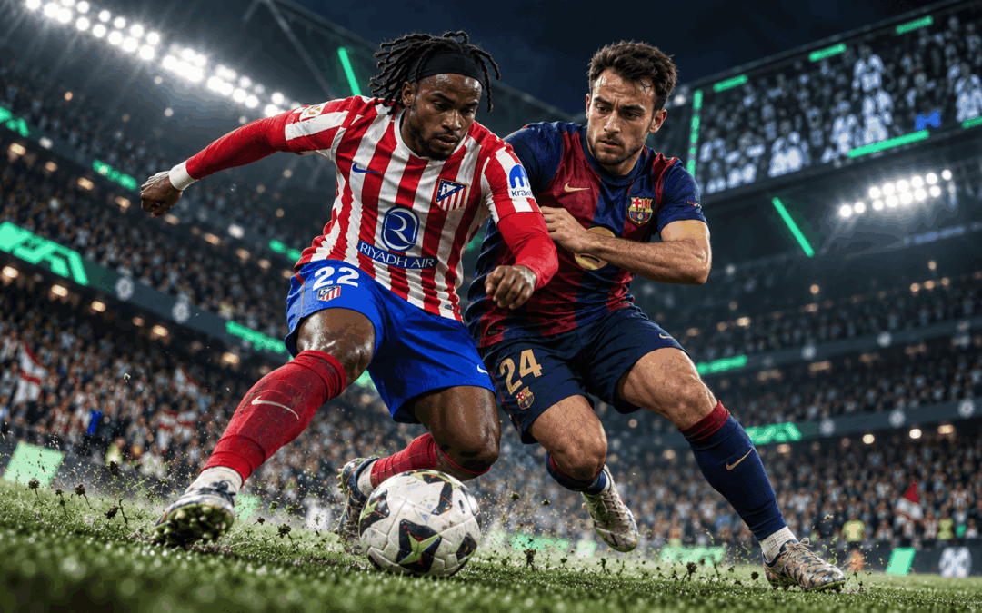 Equipo de LALIGA para jugar al toque en FC 27